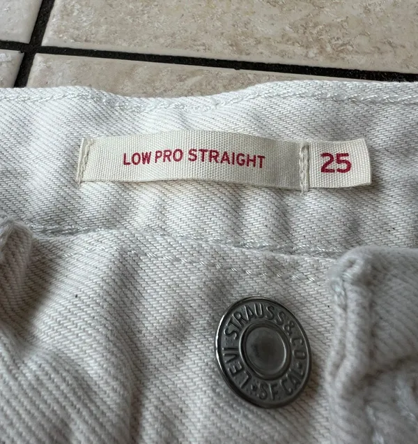 Levi’s Low Pro Straight Jeans  - Image 2