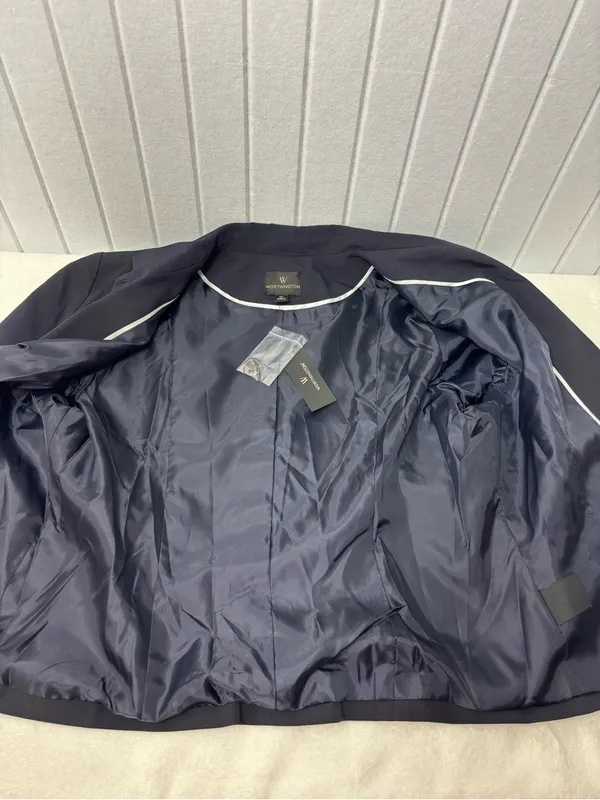 Worthington Women's‎ Navy Single-Button Blazer Size XL NEW - Image 4