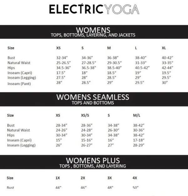 Electric Yoga Elle Black Long Bralette Crop Size XS/S - Image 9