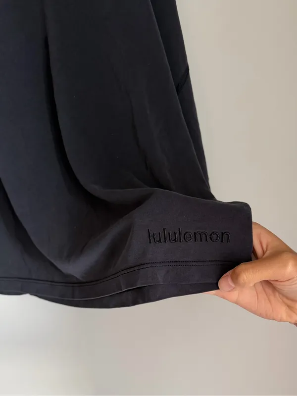 Lululemon Ease of It All Short Sleeve Black Size Large Athleisure - Image 6