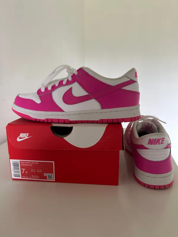 Pink Nike Dunk Low - Image 2