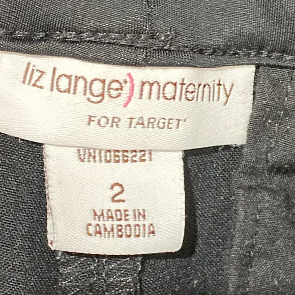Liz Lange‎ Maternity Black Career Dress Pants - Image 6