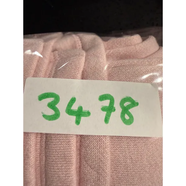 PINK Victoria's Secret Light Pink Flare‎ Sweatpants Foldover Waistband Small - Image 9