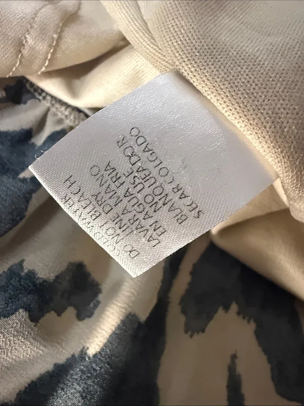 entro Beige and Gray Floral V-Neck Tiered Flutter Sleeve Tunic - Image 7