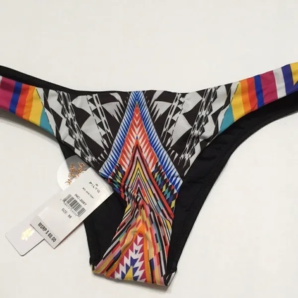 PILYQ Inca basic teeny bikini bottoms. Small - Image 6