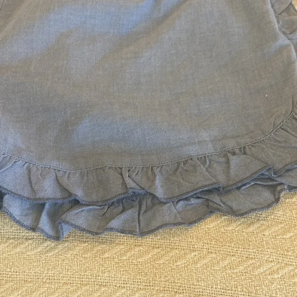 NWT Simply Southern blue ruffle shorts M - Image 3