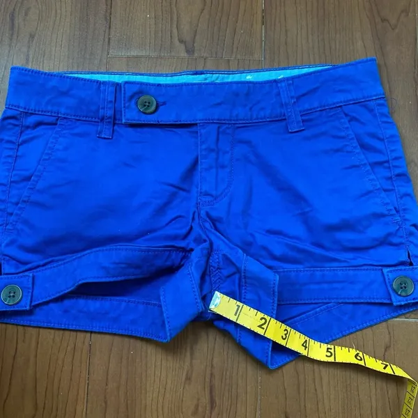 Blue short shorts Size 0 - Image 7
