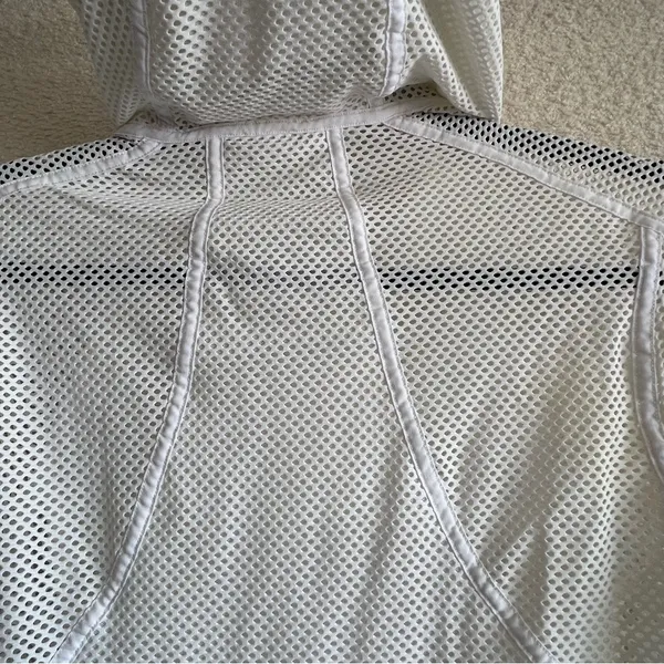 Lululemon Women’s Mesh On Mesh White Lightweight‎ Jacket Size Small/4 - Image 11