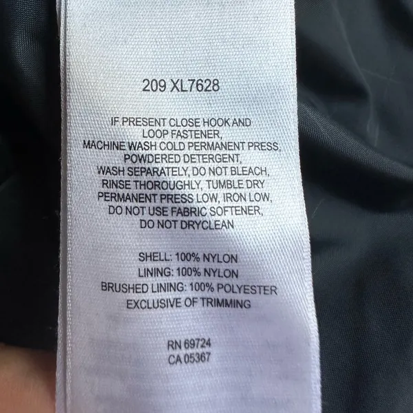 Columbia Womens Size Large Interchange Full Zip Hooded Jacket Nylon - Image 8