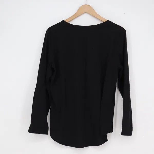 Rae Dunn Boo Halloween Long Sleeve Graphic Tee Shirt Black XL - Image 4