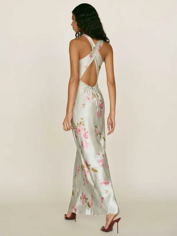 Reformation Anaiis Silk Dress - Image 2