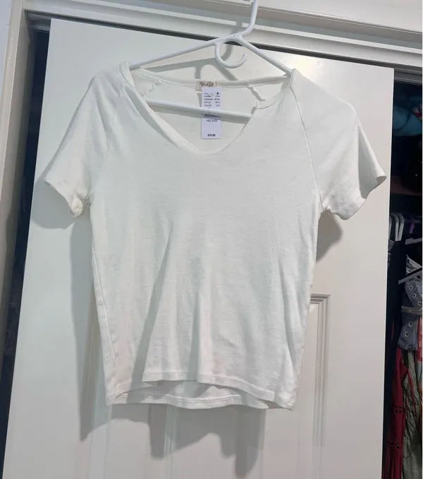 John Galt White Brandy Melville Top - Image 3
