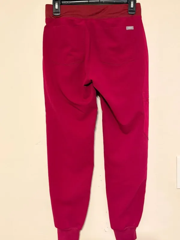 Women's FIGS Zamora Jogger Scrub Pants Pink Size XS Petite XS/P - Image 2