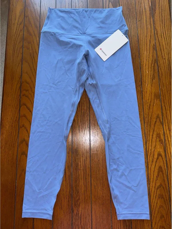 Lululemon Align High Rise 25” Prep Blue Size 8 NWT - Image 3