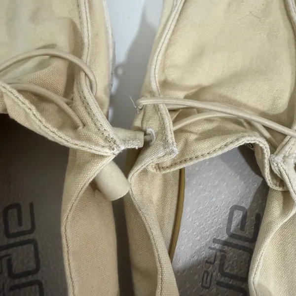 Hey Dude Wendy Size 7 Womens Cream Slip On Lightweight Shoes - Image 6