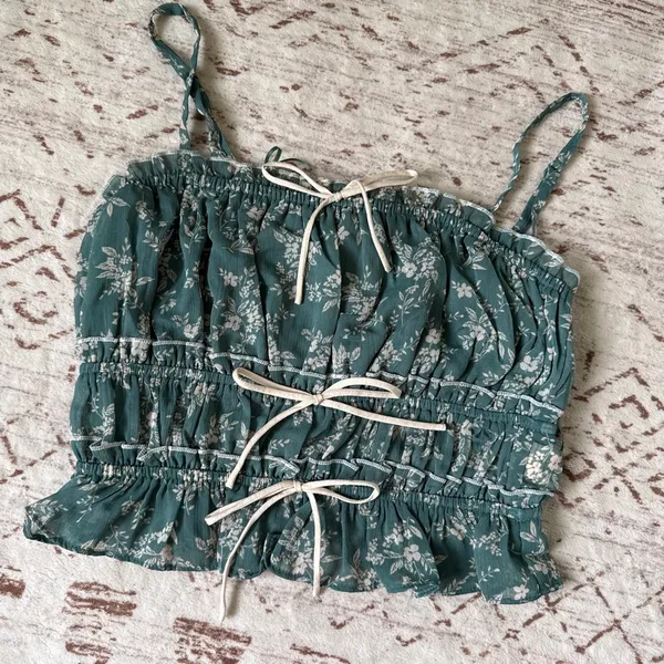 Dressy Tank Top Green - Image 3