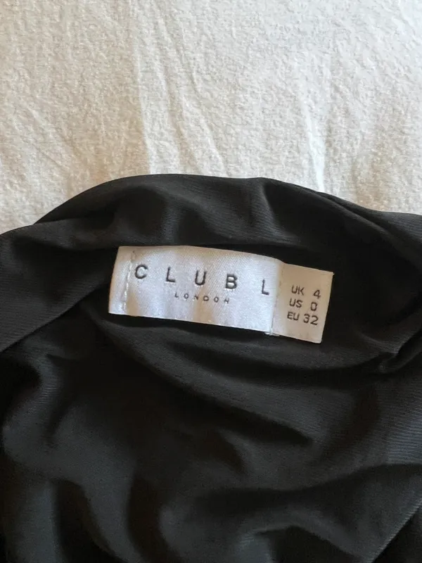 Club L Black Mini Dress - Image 3