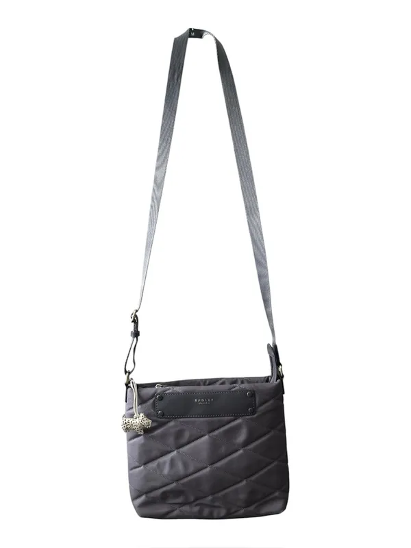 Radley London Charleston quilted nylon crossbody bag with spotted Scotty charm - Image 2