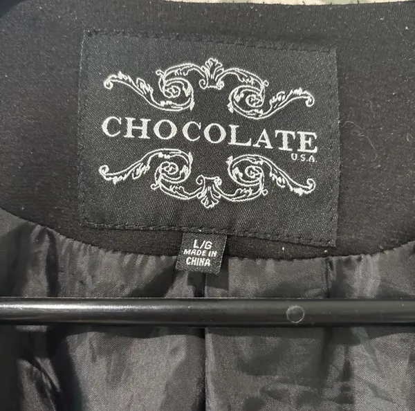 Chocolate USA Black Blazer Jacket - Image 2