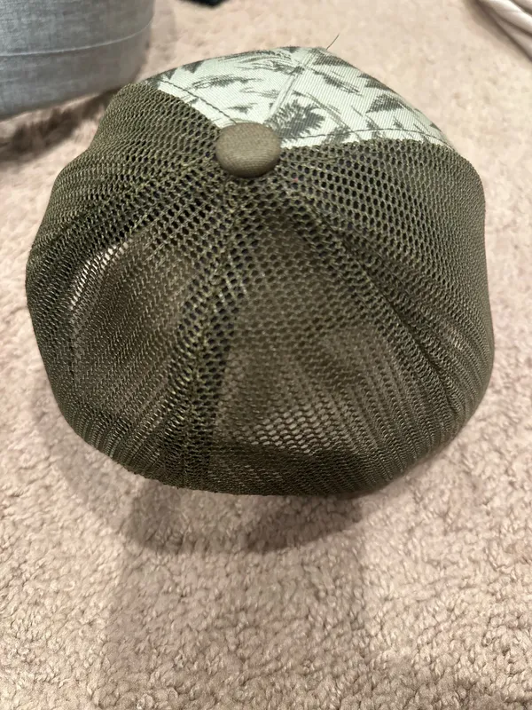 Green Forest Print Hat Adjustable Cap - Image 2
