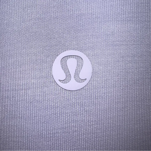 lululemon Softstreme‎ Long Sleeve Half-Zip Dress Lilac Smoke Sz L - Image 10