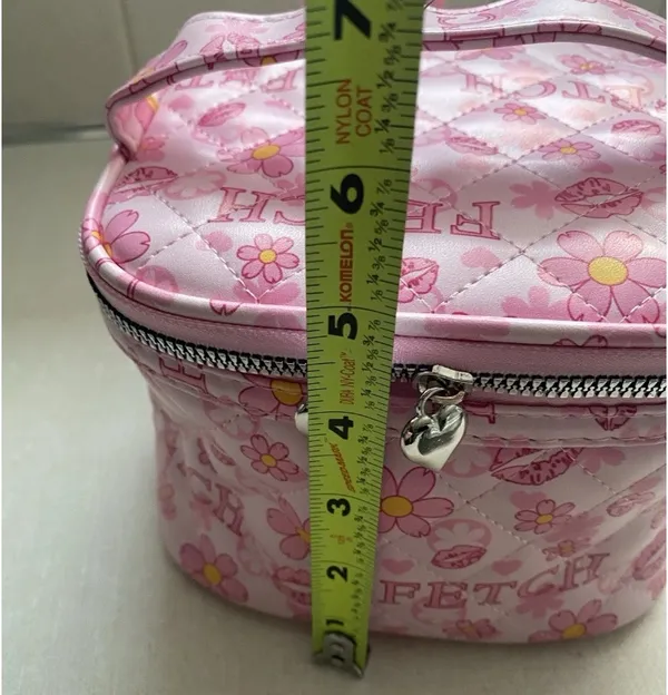 Mean Girls x Forever 21 FETCH Makeup Cosmetic Case Pink NWT - Image 6