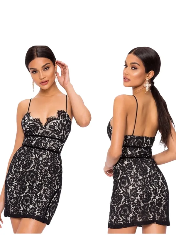 Superdown - Aria Lace Mini cocktail Dress Size XS NWOT - Image 6