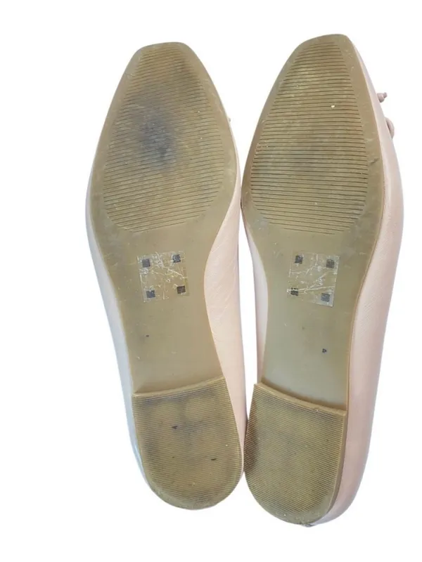 Draper James Women's Ballet Flats in Blush Pink with Bow - Image 7
