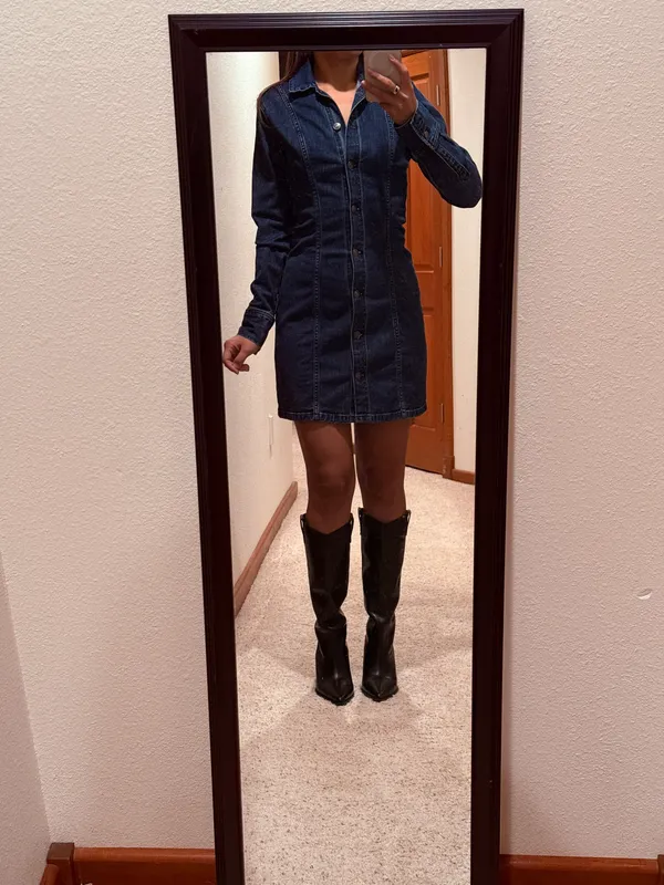 Jeans Dress Size XS - Image 3