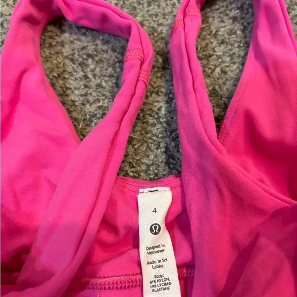Lululemon Sonic Pink Align Tank - Image 3
