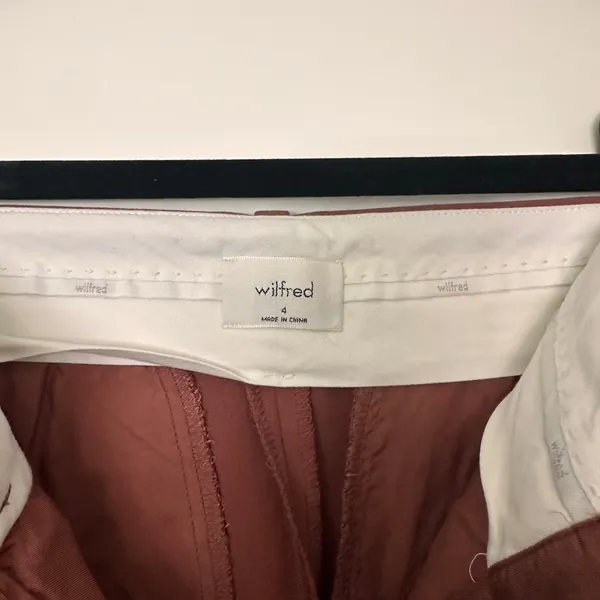 Aritzia Wilfred Effortless Pants dusty rose - Image 3