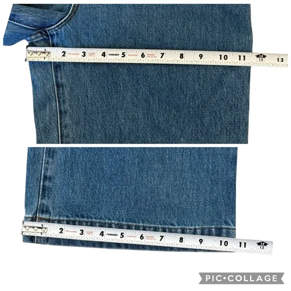 Rolla’s Sailor High Rise Wide Leg Jeans Women’s Sz 29 Blue Patch Pocket Spade - Image 8