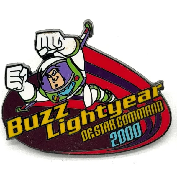 Disney 100 Years of Dreams Pin #48 Buzz Lightyear of Star Command 2000 Retired - Image 2