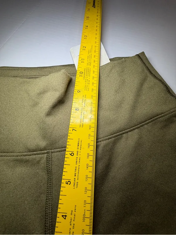 Fabletics Olive Green Performance Leggings - Image 4