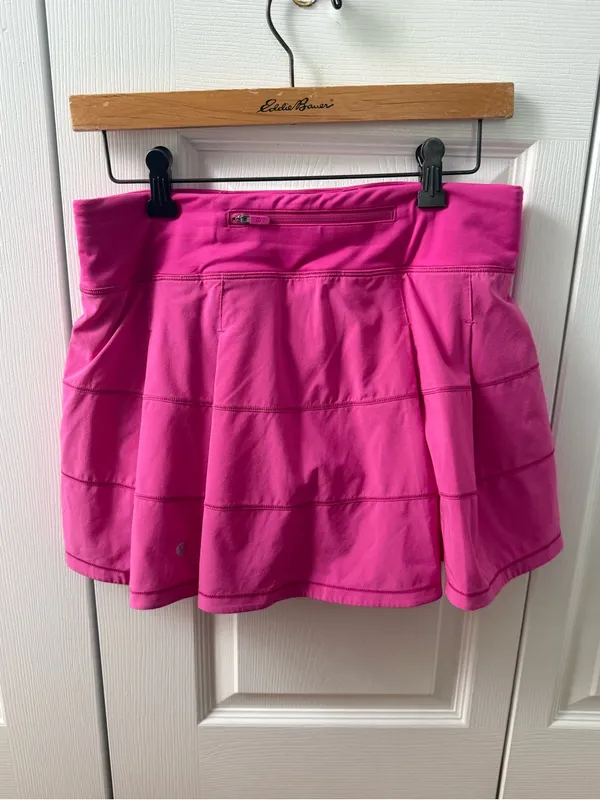 Lululemon Pace Rival Mini Skirt in Sonic Pink - Image 4