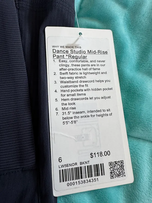 Dance Studio Mid Rise Pant - Image 2
