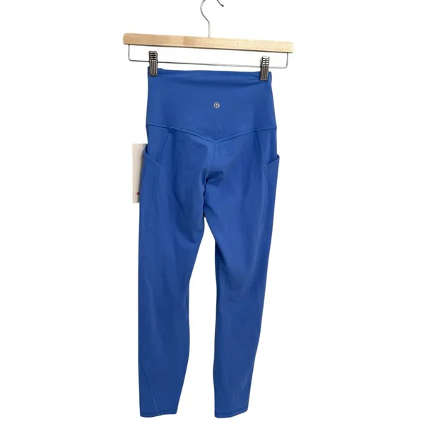 lululemon Align HR leggings/ Pant with pockets size 4 25” Pool new with tags - Image 3