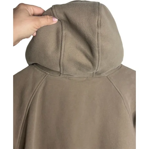 Automet Scuba Hoodie Half Zip Cropped Size Medium Mocha Athleisure - Image 7