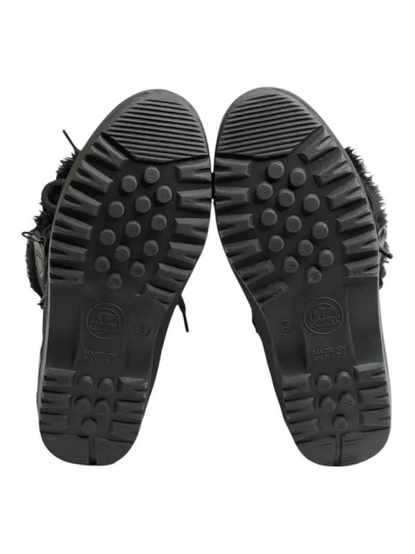 Vintage: Sorel x Kaufman ★ Canada Nylon Snow Waterproof Duck Boots ★ Black ★ 6M - Image 12