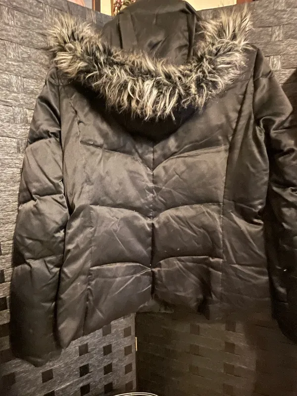 ZeroXposur Jacket Womens Size Lg Black Puffer Down Lined Full Zip w/hood - Image 14