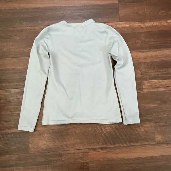 Nike Pro Training Base Layer Long Sleeve Top Grey CU4583-073 Medium Womens - Image 3
