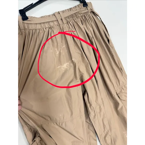 Derek Lam Tamsin tan Balloon Cargo Pants size Medium - Image 6
