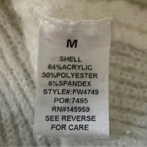 VICI Turtleneck Long Sleeve Sweater Tunic Dress Size Medium - Image 7