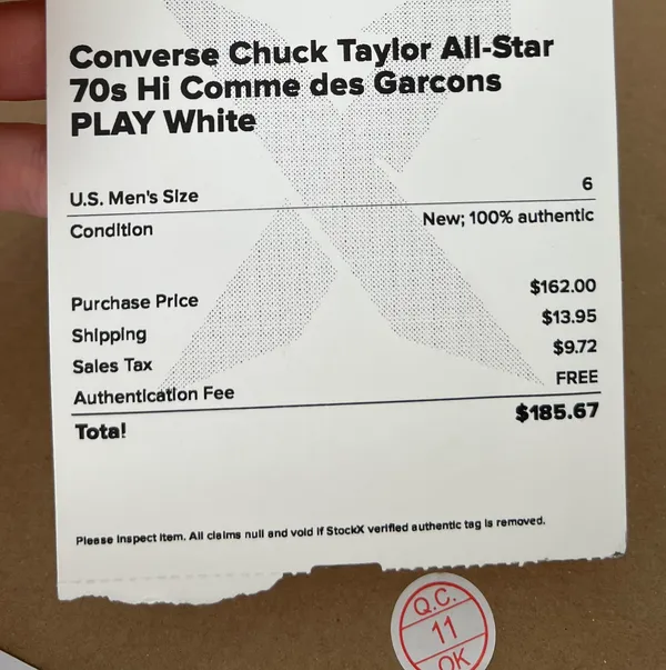 Converse Comme De Garçons - Image 9