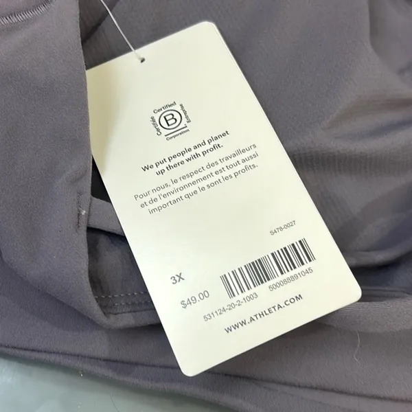 NWT Athleta Solace Sports Bra  D/DD  3X - Image 5