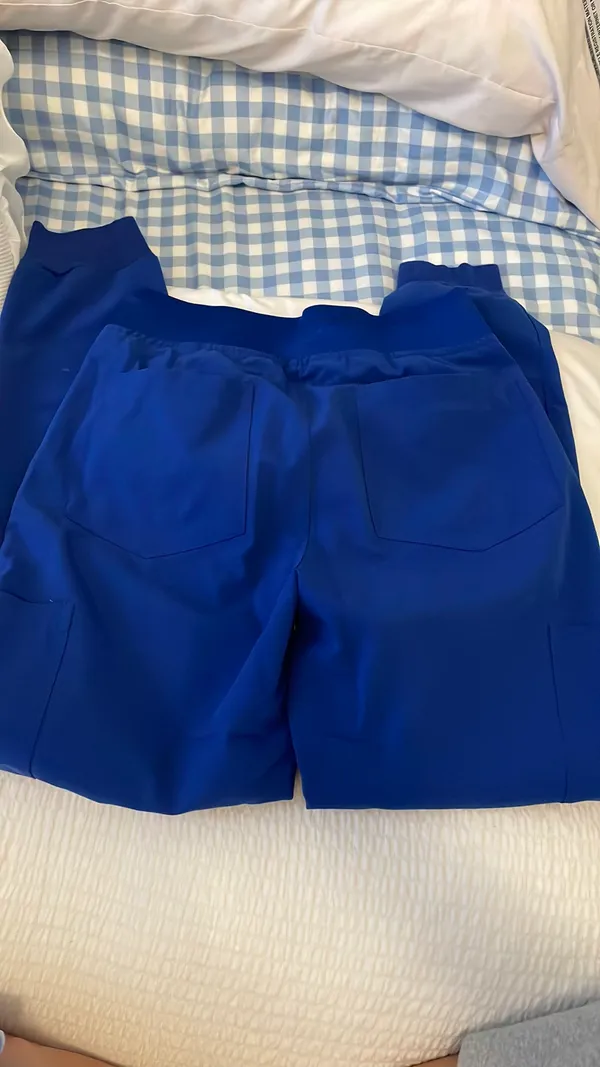 Mandala Royal blue scrubs - Image 3