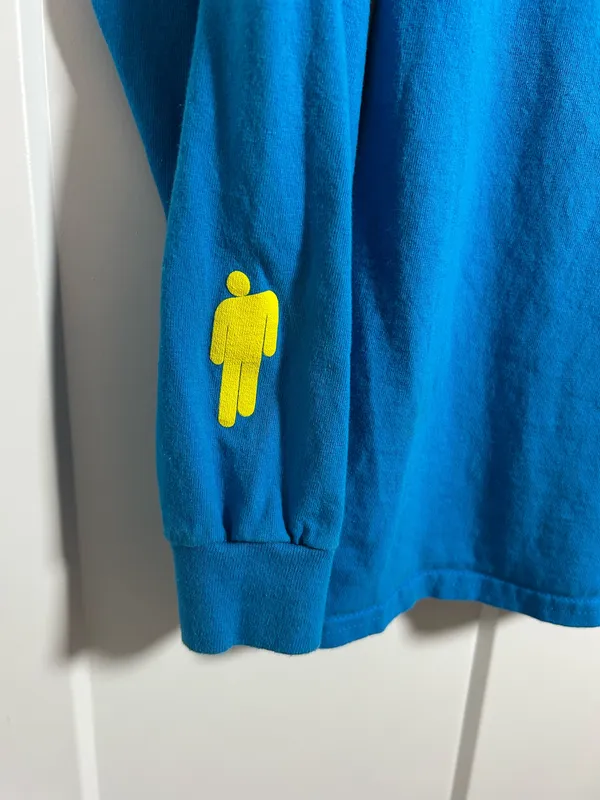 Medium Billie Eilish Don't Smile at Me Long Sleeve Shirt - Image 3