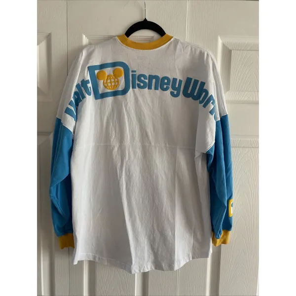 Disney World Vault Spirit Jersey Womens Size S White Castle 50th Cotton Top - Image 5