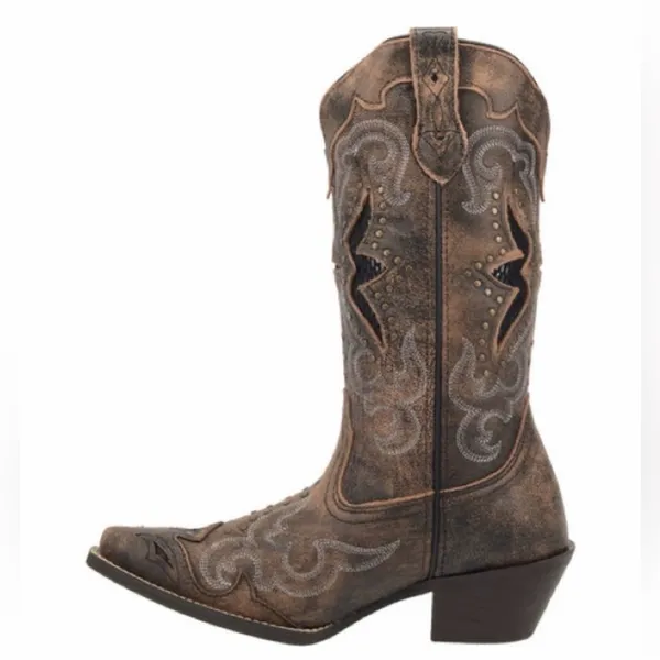 Laredo Women's Lucretia Leather Cowboy Boots - Image 2
