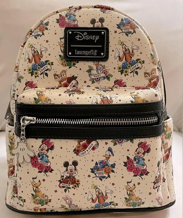 NWT Disney Loungefly Limited Edition Sensational 6 Tatoo Mini Backpack - Image 5